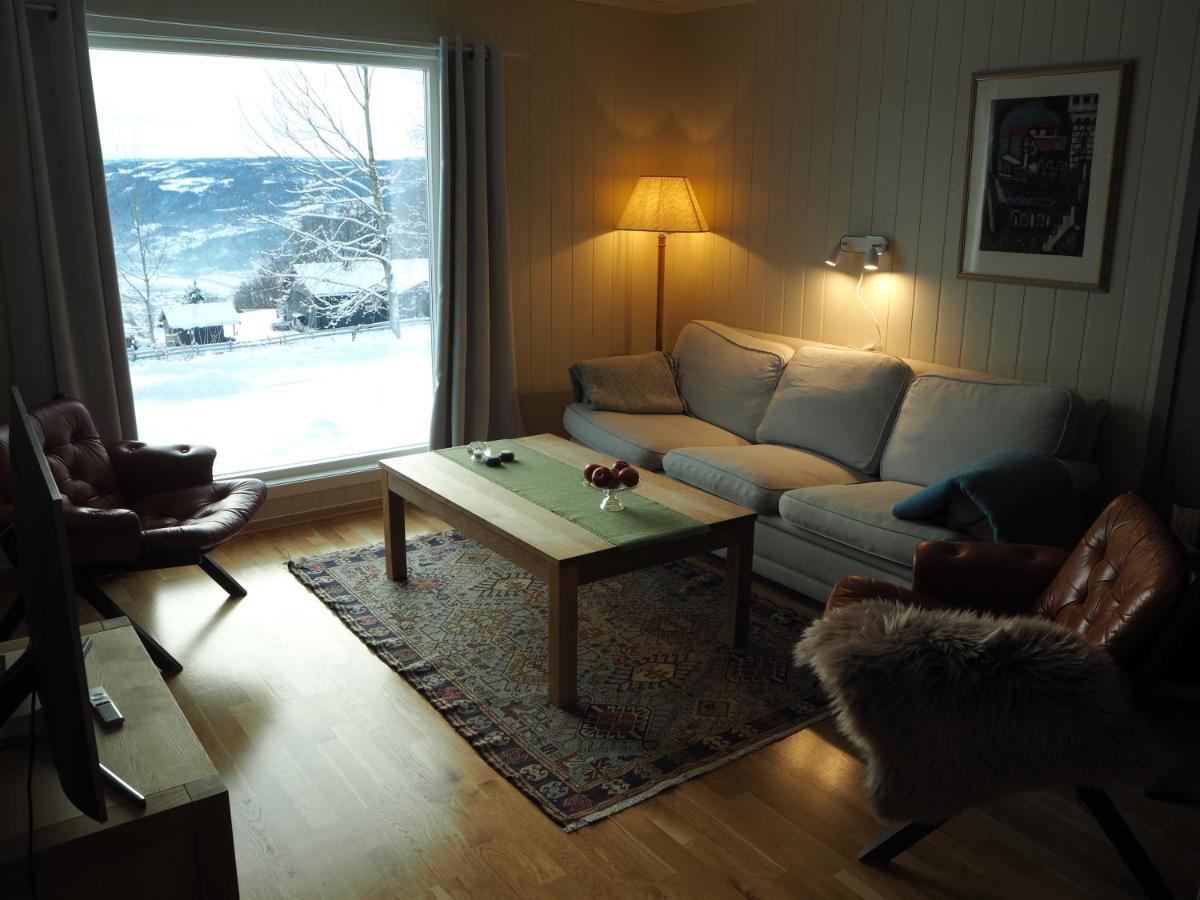 Cabin With Great View Close To Town And Ski Area Лилехамер Екстериор снимка